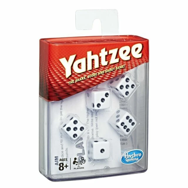Hasbro Gaming C2406  Yahtzee Dice Game