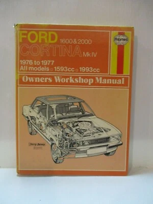 Haynes Ford Cortina 1600&2000 Todo Modelos 1976-1977 Propietario Manual 590 - Imagen 1 de 4