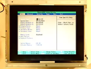 ZF Microsystems Single Board Computer PC Hitachi LCD Screen Vintage PC/104 PCI - Picture 1 of 9