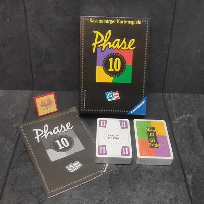 Ravensburger Phase 10 Karten OVP 2005 Kartenspiel Spieleklassiker Vollständig  - Bild 1 von 4