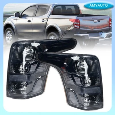1Pair Rear Tail Light Brake Lamp No Bulb For Mitsubishi Triton L200 2015-2018 - Image 1 of 4