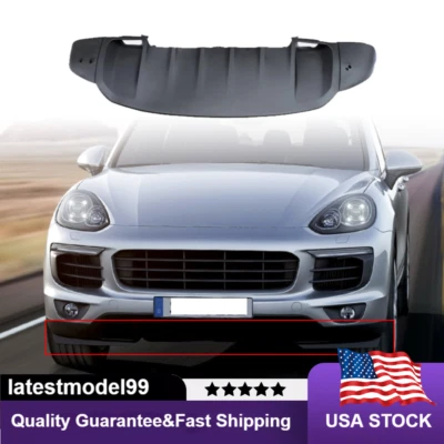 Alerón deflector de aire inferior del parachoques delantero para Porsche Cayenne 95850510000 2015-18 Foto 1 de 4