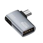 OTG TypeC Adapter 2in1 Micro USB to USBC Adapter MobilePhone Flash O W7N3