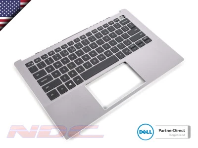 Dell Inspiron 5390/5391 Lilac Palmrest & US/INT ENGLISH Backlit Keyboard 07J9FT - Image 1 of 3