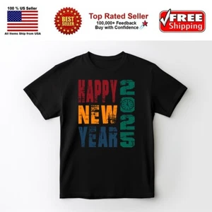 Happy New Year 2025 T-shirt, Unisex S-3XL - Bild 1 von 8