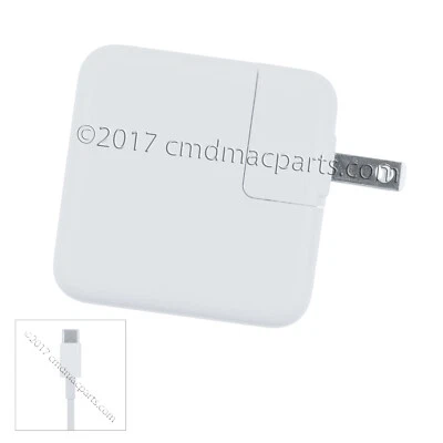 30W USB-C CHARGER + CABLE - MacBook Air 13" Retina A1932, A2179, M1 A2337 2020 - Image 1 of 4