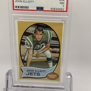 1970 Topps John Elliott RC Rookie PSA 7