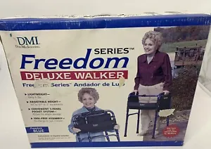 New Mabis DMI 500-1018-2100 Freedom Series Deluxe Aluminum Folding Walker  - Picture 1 of 6