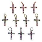 Multicolour Charms Golden Key Chains  Handmade Crafts Lovers