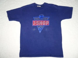 Big June J Shop Srauss & Co Finest Overalls T Shirt Large Blue Finest Overalls - Picture 1 of 8