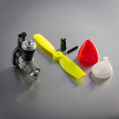 Cox 049 Model Airplane Engine - Ultimate Combo w/ Tank - Prop - Spinner .049 - Image 1 of 2