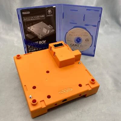 Nintendo GameCube Game Boy Player + Startup Disk NTSC-J Orange/Black/Silver Test - Image 1 of 4