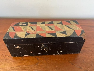 Caja Art Déco vintage de madera Wiener Werkstätte Foto 1 de 4