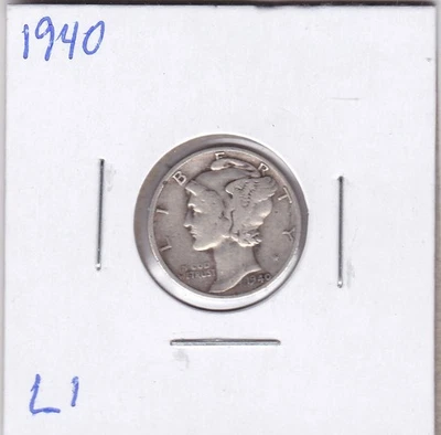 1940 Mercury Dime L1 - Image 1 of 4
