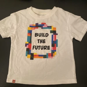 Lego Target Collection T-Shirt “Build Your Future” Toddler White Graphic New - Picture 1 of 4