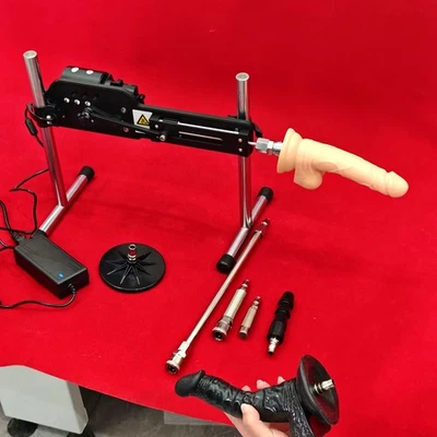 Máquina sexual automática máquina de amor consolador de empuje juguetes sexuales eléctricos masturbador Foto 1 de 4