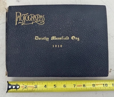 Álbum de fotos de bebé Dorothy Mansfield Ong 1910 Foto 1 de 4