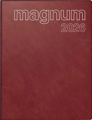 rido idé Buchkalender "magnum Catana" 2026 weinrot
