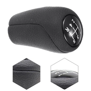 Car Interior Upgrade 5-Speed Shift Knob Ergonomic Design Imitation Leather - Picture 1 of 7