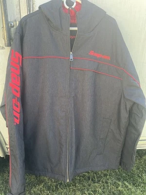Snap-on Tools Men’s Size 2XL Hooded Pacer Jacket Work Coat USA 🇺🇸 Flag 🔧  - Image 1 of 4
