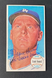 1964 Topps Giants FRANK HOWARD signed card | Dodgers - autograph - Picture 1 of 1