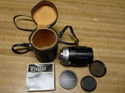 Soligor 135mm F2.8 Telephoto for Minolta SR w/zipper case + polorizing filter - Image 1 of 4