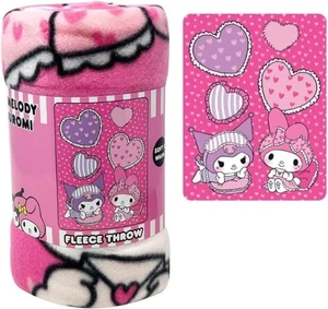 SANRIO MELODY KUROMI NIÑO SUAVE CÁLIDO 45"X60" FELPA POLAR TIRO 100% ORIGINAL - Imagen 1 de 3