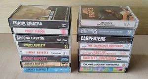 LOT 16 SINGER SONGWRITER POP cassettes CARPENTERS Buffet , CROCE super clean EX - Picture 1 of 16