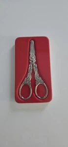 Norwegian Silverplated Grape Shears/Wedding Gift - Picture 1 of 7