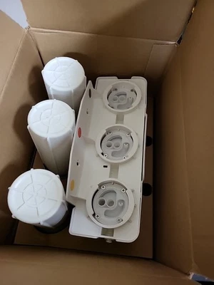 Aquasana UnderSink3-StageH2OFilter System, Brushed Nickel Faucet AQ-5300+.55-Bw1 - Image 1 of 4