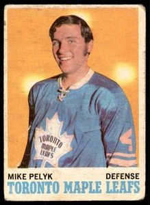 1970-71 O-Pee-Chee Mike Pelyk RC #107 Toronto Maple Leafs - Picture 1 of 3