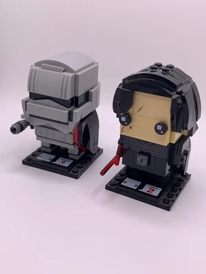LEGO Brickheadz Star Wars Kylo Ren (#41603) y Capitana Phasma (#41486) Foto 1 de 2