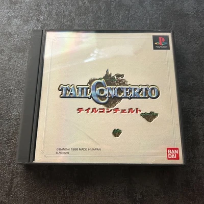 USED Tail Concerto PS1 Bandai Sony Playstation 1 - Image 1 of 4