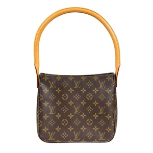 LOUIS VUITTON Shoulder Bag M51146 Monogram canvas Looping MM used - Picture 1 of 9