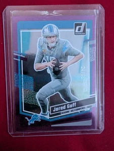 2023 Panini Donruss - Jared Goff #98 Season Stat Line /65 - Picture 1 of 2