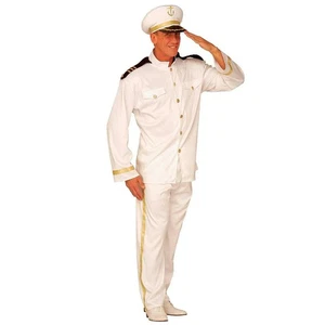 Kapitän Kostüm Offizier Kapitänskostüm Gr XL Seemann Offizierskostüm Uniform  - Bild 1 von 1