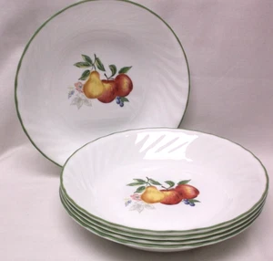 Corelle Chutney 8 1/2" Pasta Soup Bowl Swirl Edge Group of 5 - Picture 1 of 3
