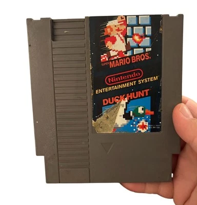 Super Mario Bros. & Duck Hunt NES Nintendo Game Cartridge Only UNTESTED READ - Image 1 of 4