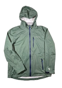 Southern Tide T3 Portside Rain Jacket Full Zip Green Mens XL Nylon Spandex - Picture 1 of 10