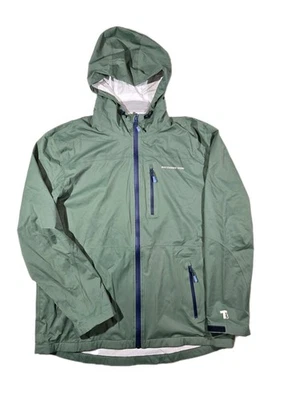 Southern Tide T3 Portside Rain Jacket Full Zip Green Mens XL Nylon Spandex  - Image 1 of 4