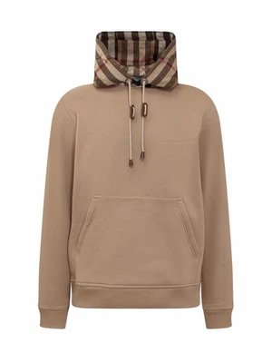 Burberry Beige Check Hoodie Size S - Image 1 of 4
