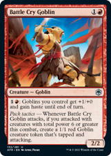 Battle Cry Goblin - Foil NM, English MTG Adventures in the Forgotten Realms