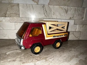 Camioneta pickup Buddy L Horserack 400 transporte de animales acero prensado vehículo de 4,5" - Imagen 1 de 6