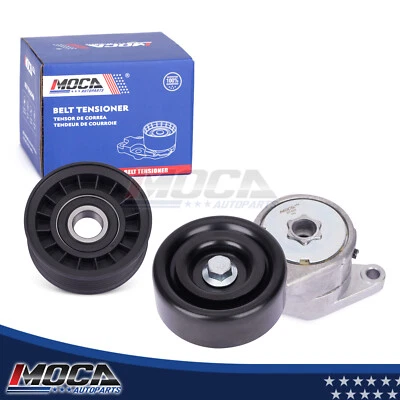2X Polea loca tensor transmisión por correa para Isuzu Rodeo Axiom Honda Passport Acura Foto 1 de 4