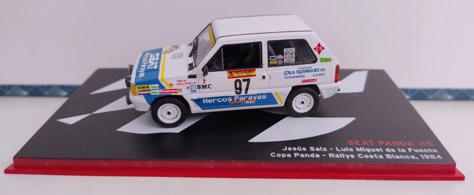 SEAT PANDA 45 - Rallye Costa Blanca 1984 - Modelo Die Cast Escala 1:43 Foto 1 de 1