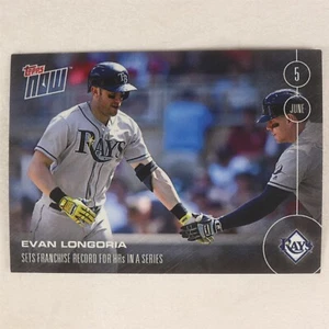 2016 Topps Now Card #128: Tampa Bay Rays Evan Longoria - Picture 1 of 1