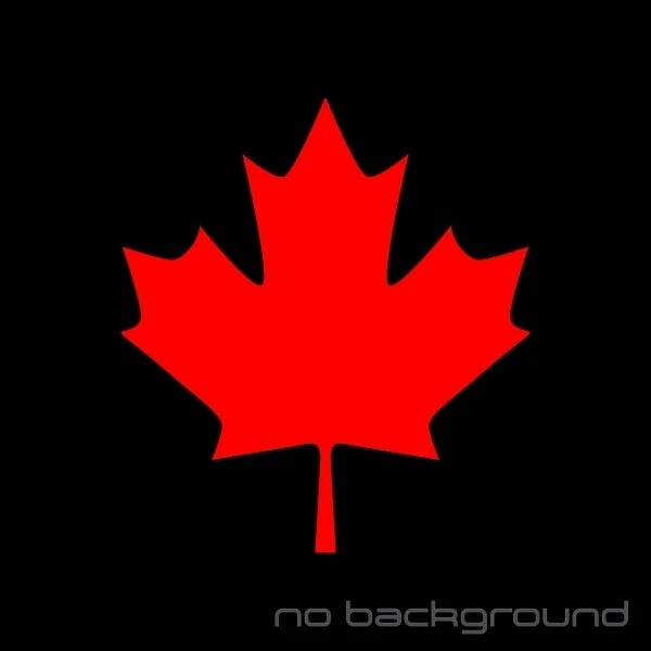 Calcomanía de vinilo adhesiva hoja de arce - Caída del árbol de Canadá parachoques ventana coche decoración portátil Foto 1 de 1