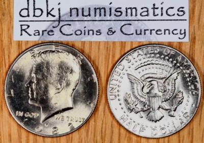 1982 P Kennedy Half Dollar 50¢ - Choice to Gem Uncirculated - Image 1 of 2