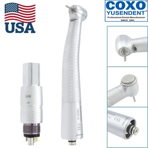 COXO Dental NSK Manipolo Alta Velocità PTL-CL Accoppiamento LED Fibra Ottica CX207-GN SP - Foto 1 di 16