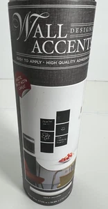 New - Six 9" square Chalkboard Decals - repositionable - includes chalk - Picture 1 of 10